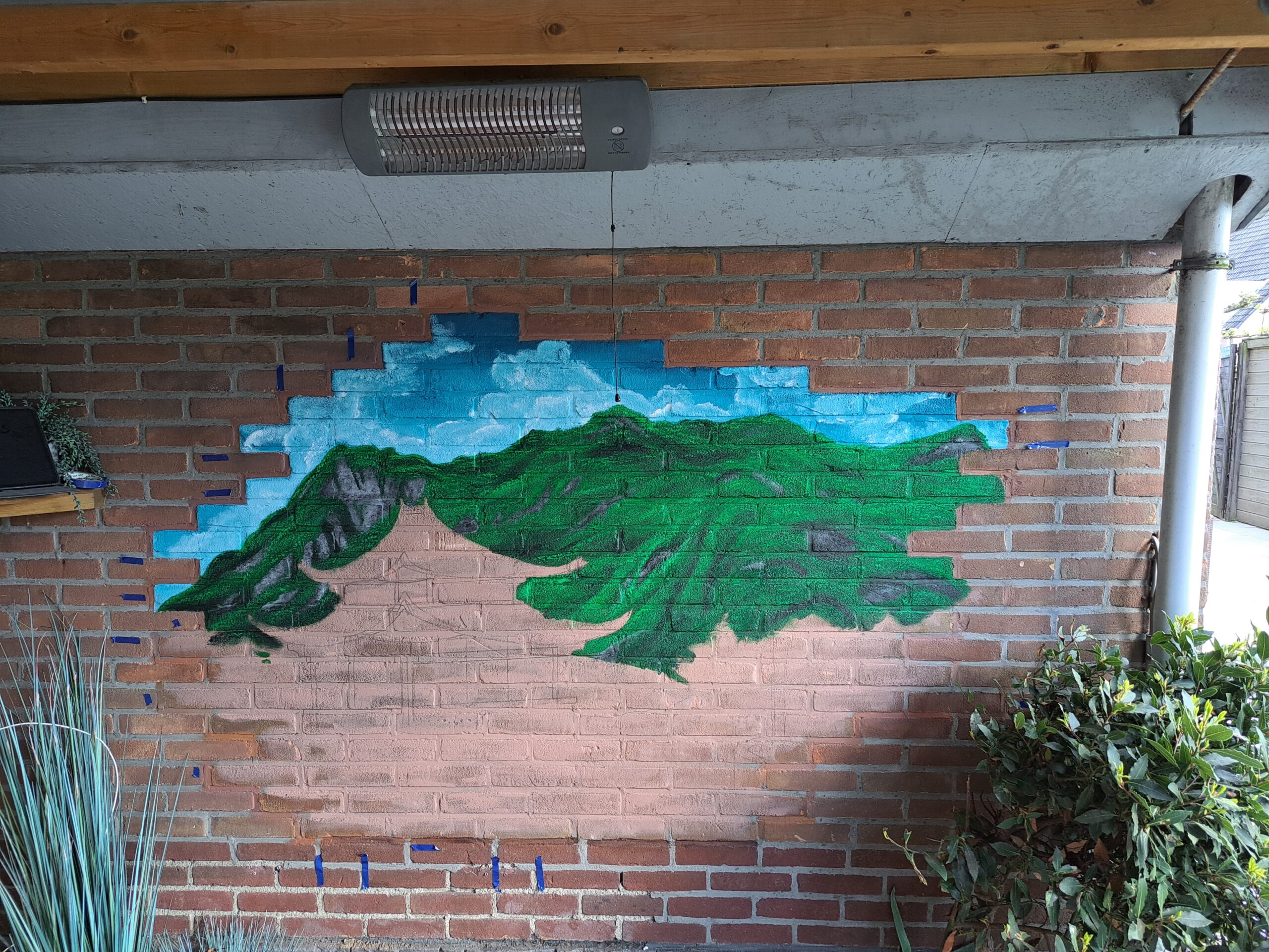 Veranda schildering
