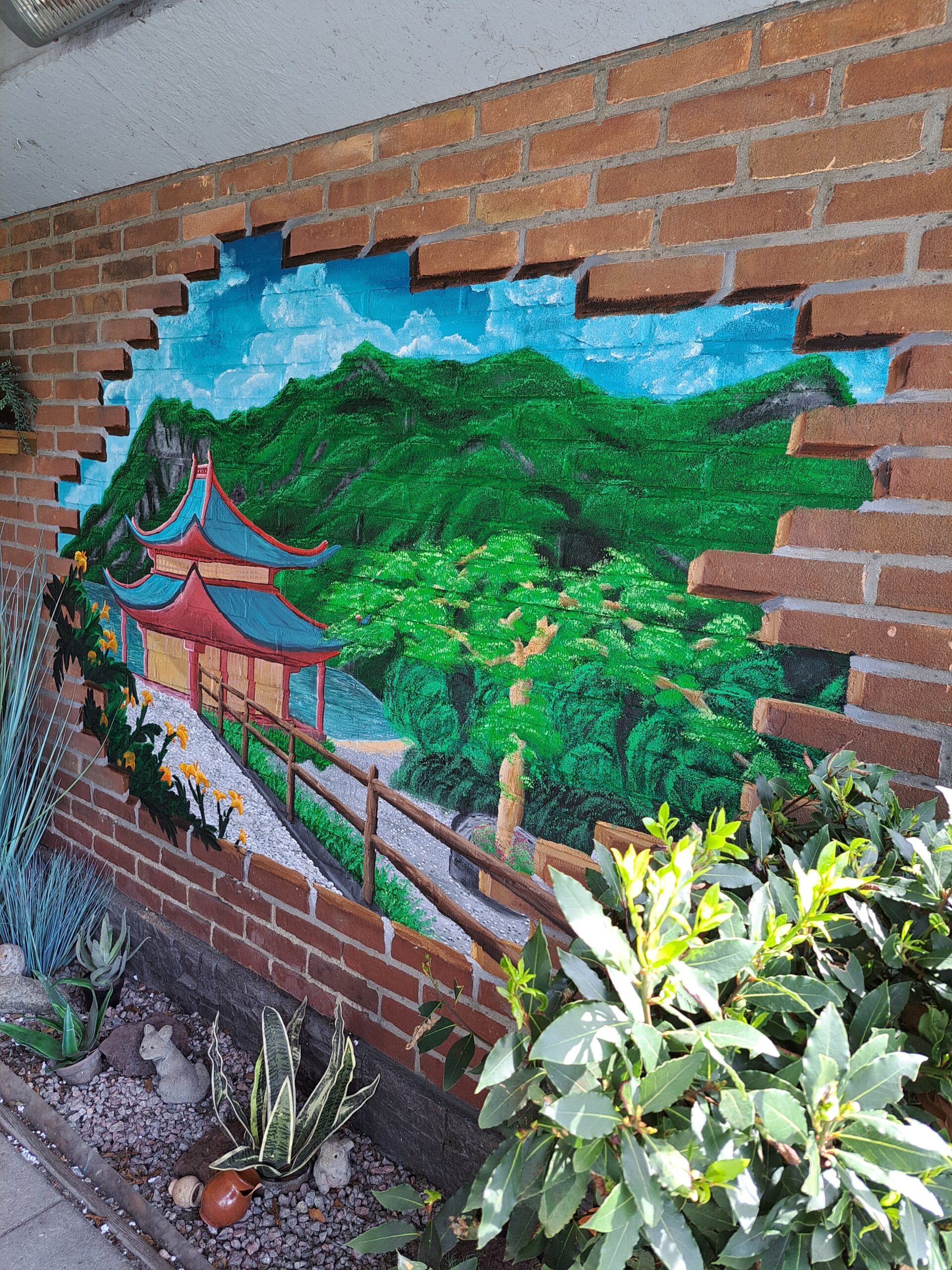 Veranda schildering